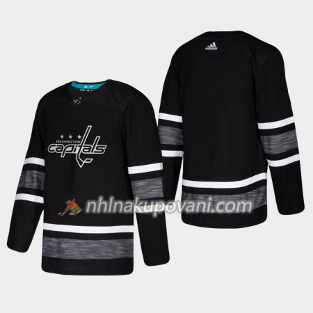 Washington Capitals Dresy Blank Černá 2019 NHL All-Star Adidas Authentic - Pánské